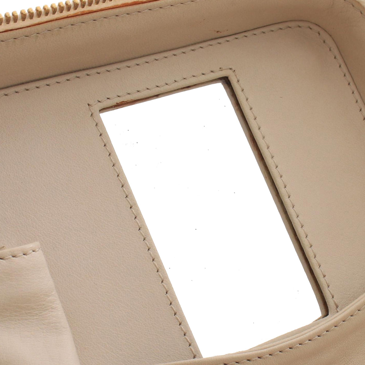 Chanel Wild Stitch Canvas Vanity Bag