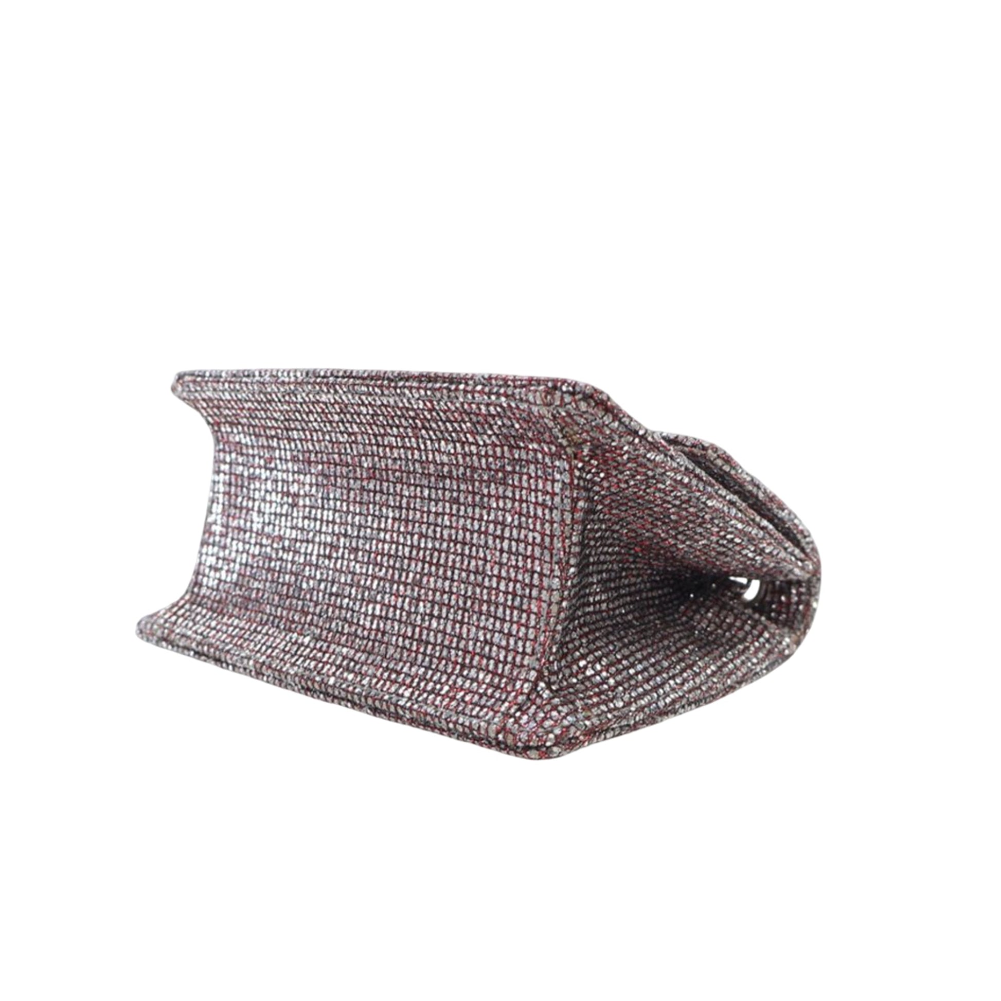Chanel Mini Glitter Canvas Reissue 2.55 Flap