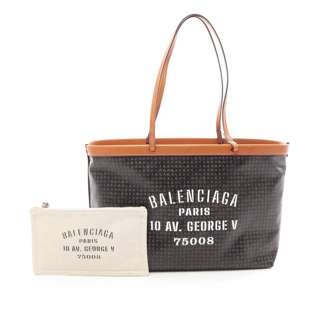 Balenciaga Coated Canvas Select Tote