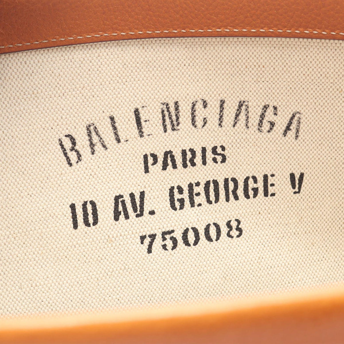 Balenciaga Coated Canvas Select Tote