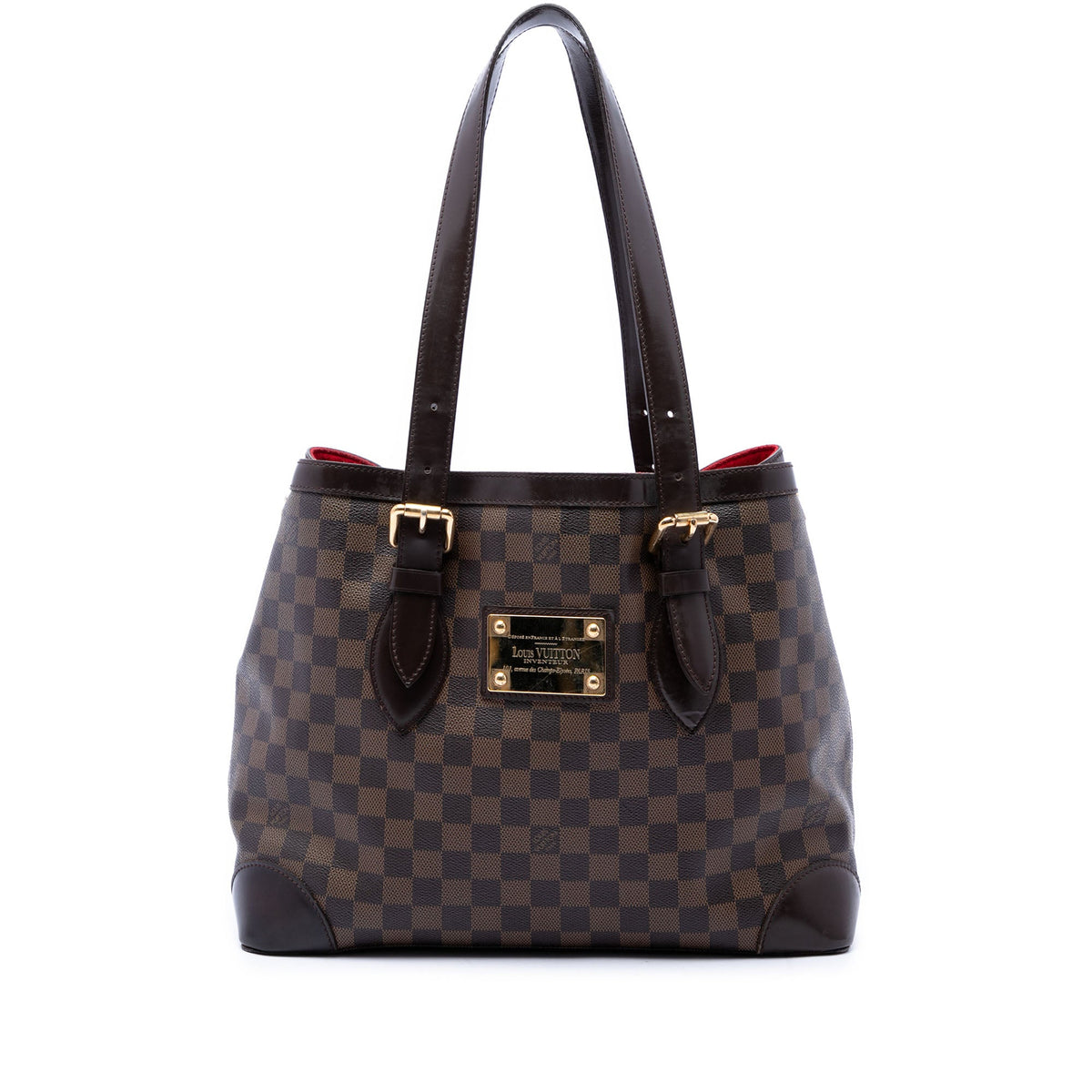 Louis Vuitton Damier Ebene Hampstead MM — Brown