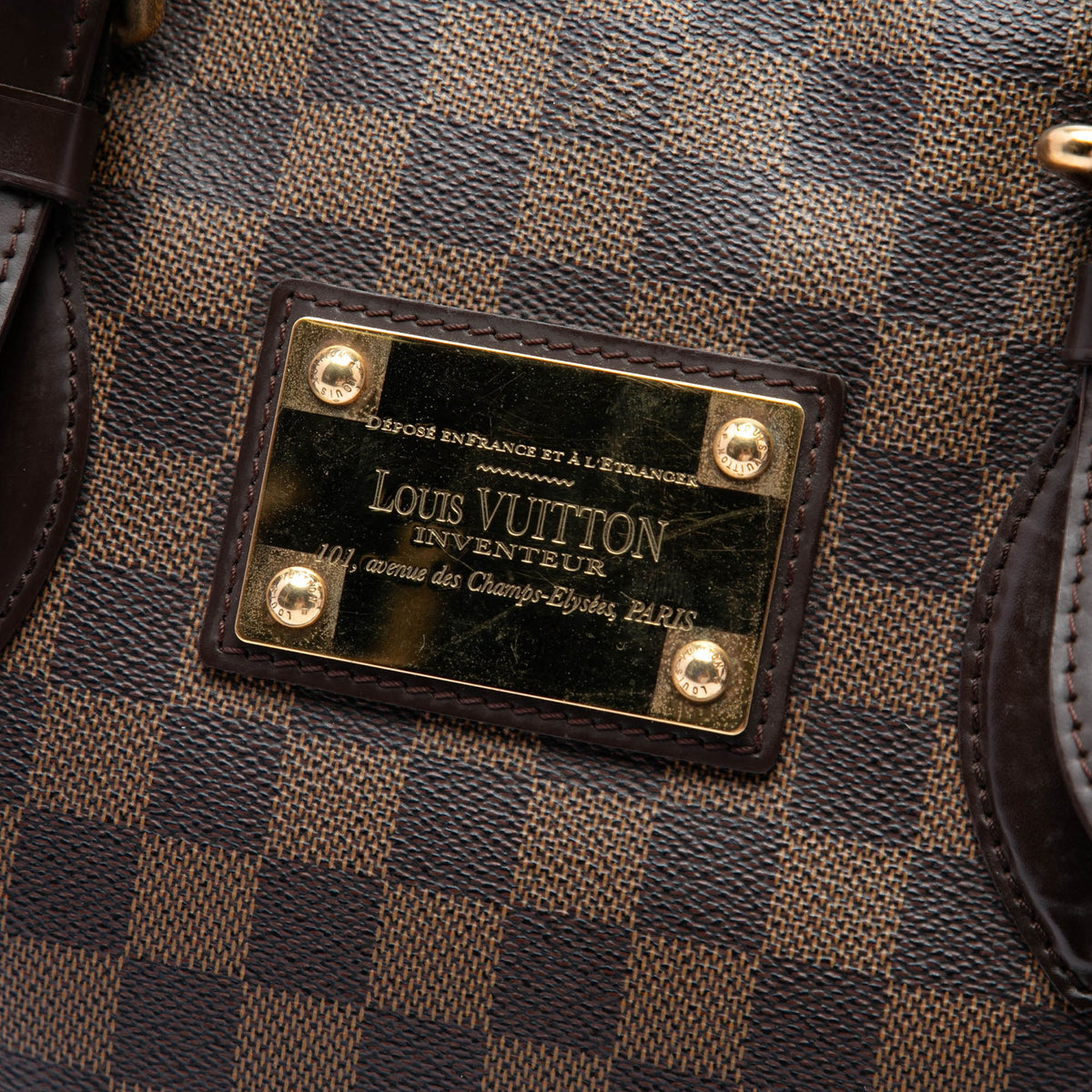 Louis Vuitton Damier Ebene Hampstead MM — Brown
