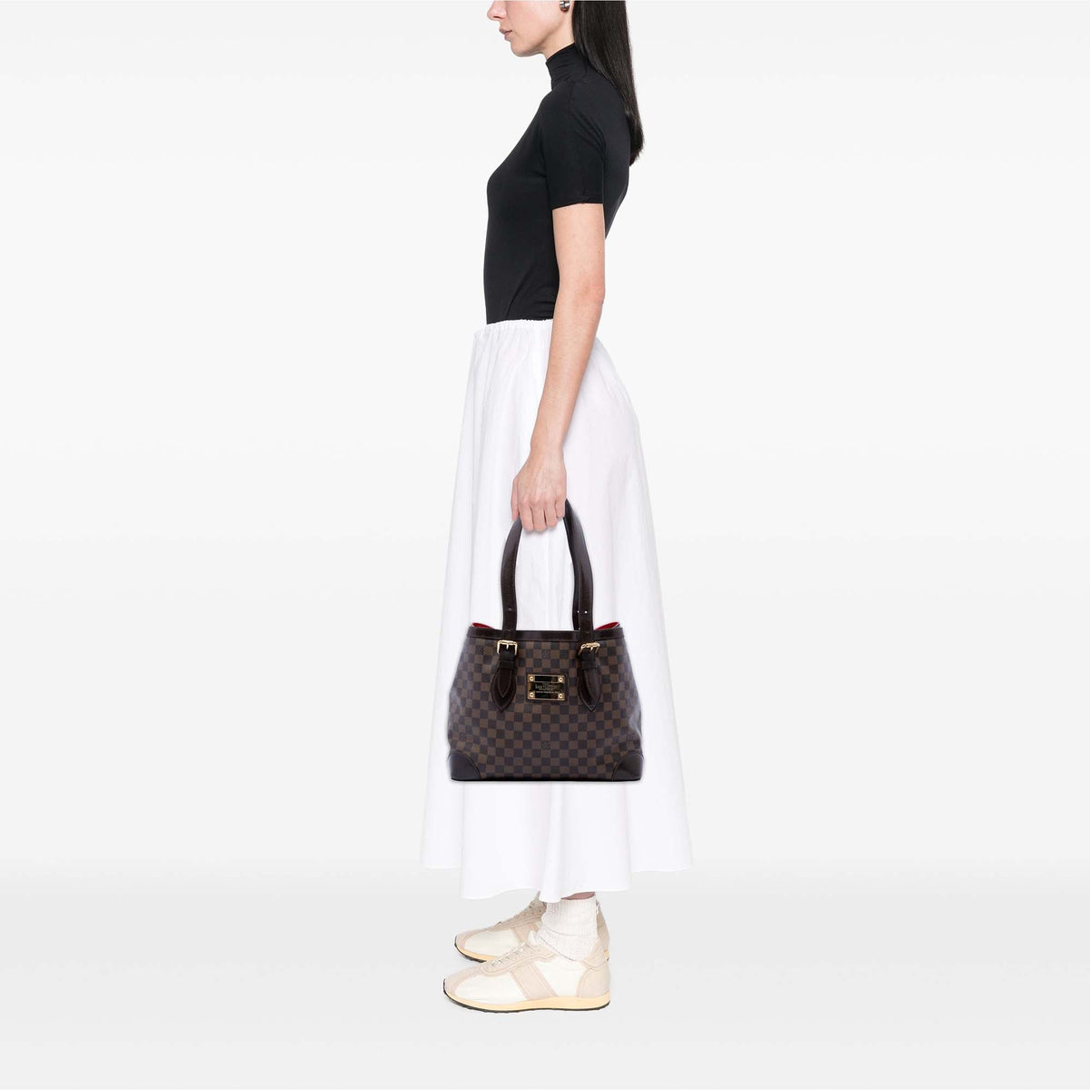 Louis Vuitton Damier Ebene Hampstead MM — Brown