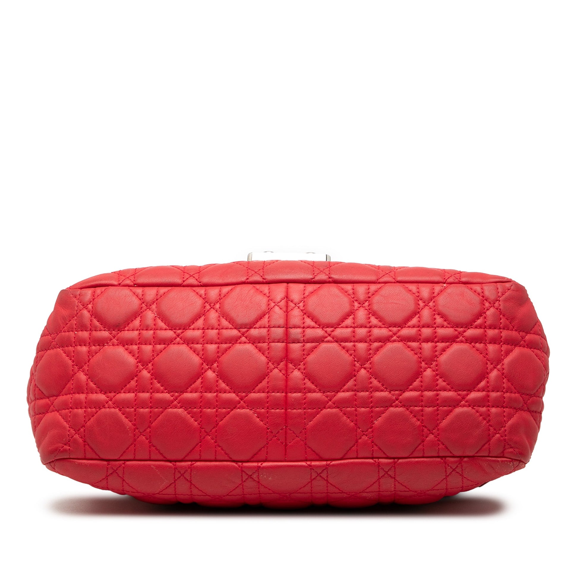 Dior Lambskin Cannage New Lock Shoulder Bag