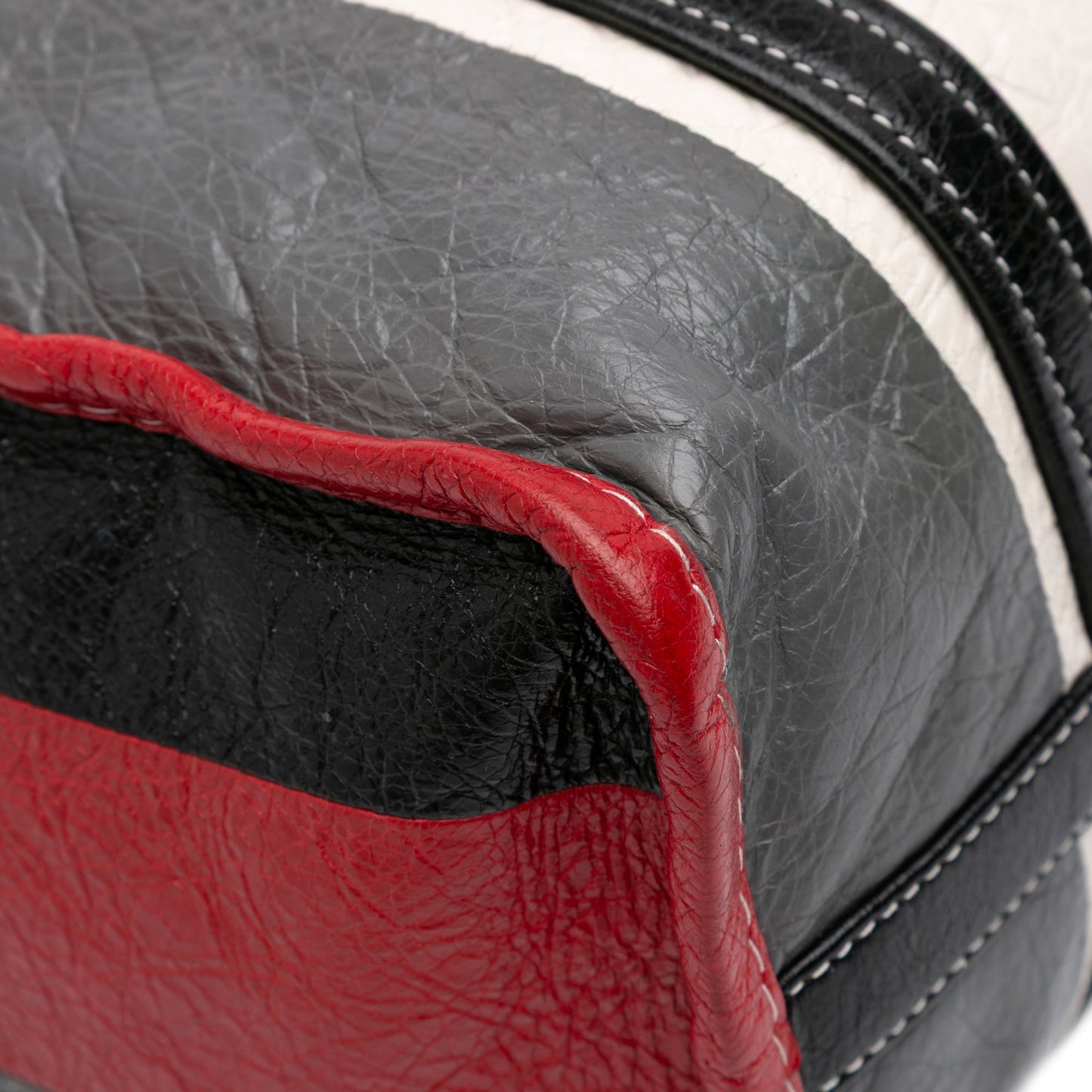 Balenciaga S Lambskin Bazar Shopper Satchel