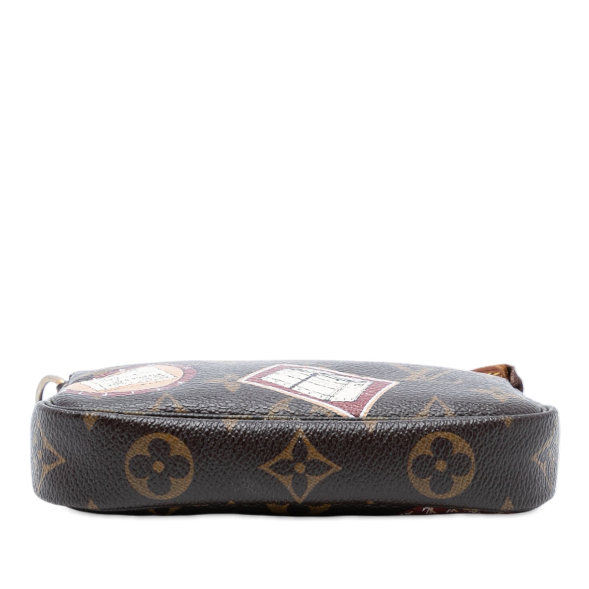 Louis Vuitton Monogram Trunks and Bags Patch Mini Pochette Accessoires