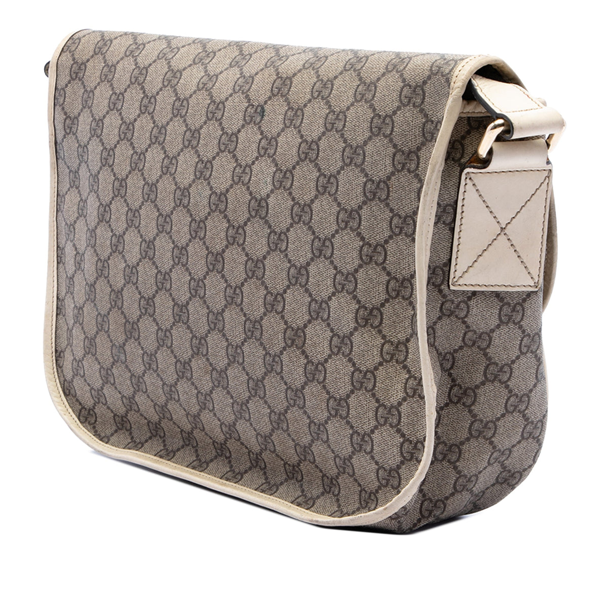 Gucci GG Supreme Crossbody — Beige