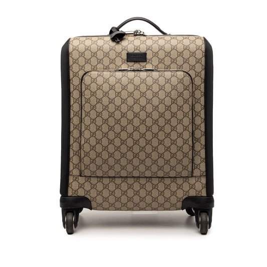 GG Supreme Carry On Rolling Suitcase
