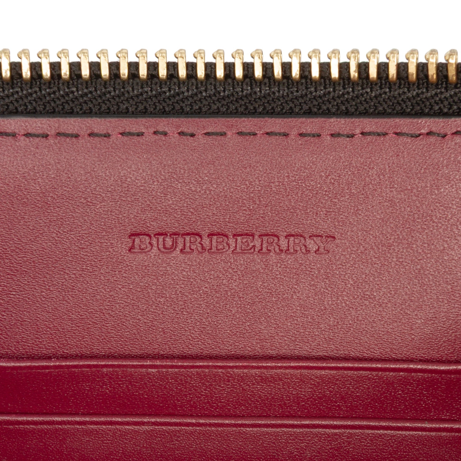 Burberry Small Grain Check Embossed Leather Chichester Crossbody