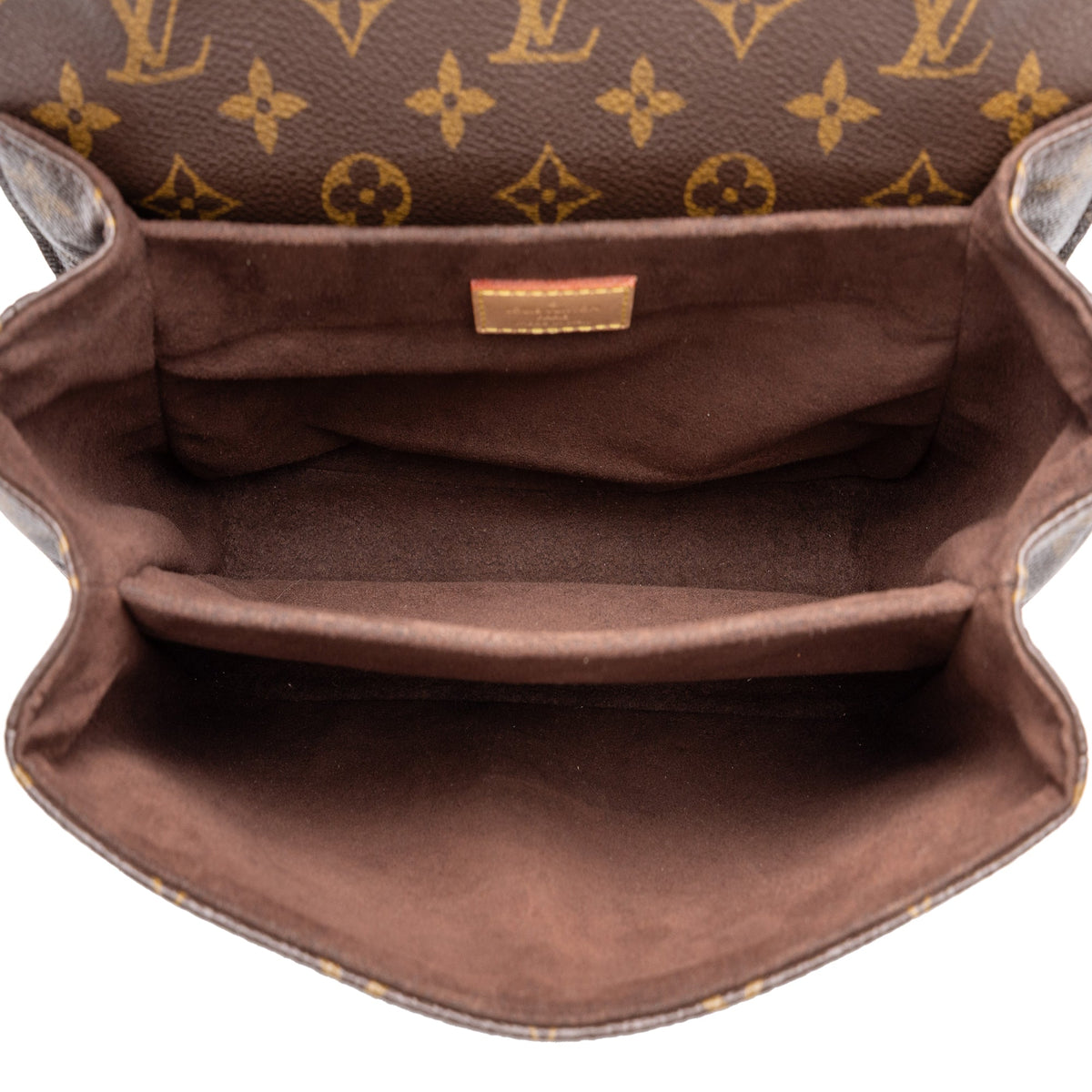 Louis Vuitton Monogram Pochette Metis — Brown