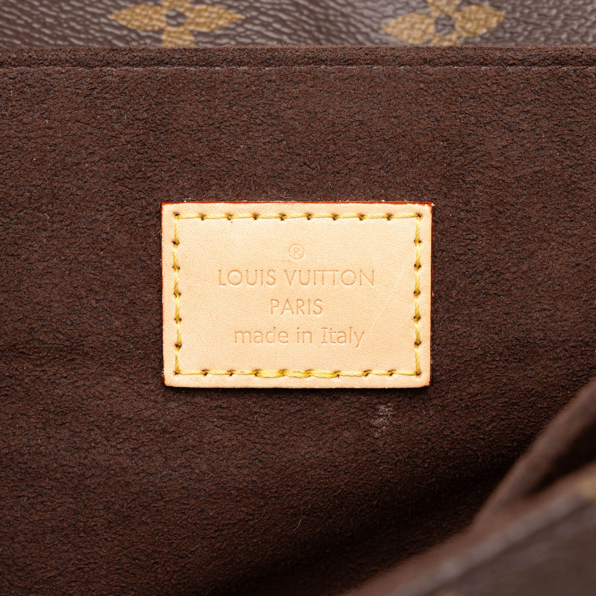 Louis Vuitton Monogram Pochette Metis — Brown