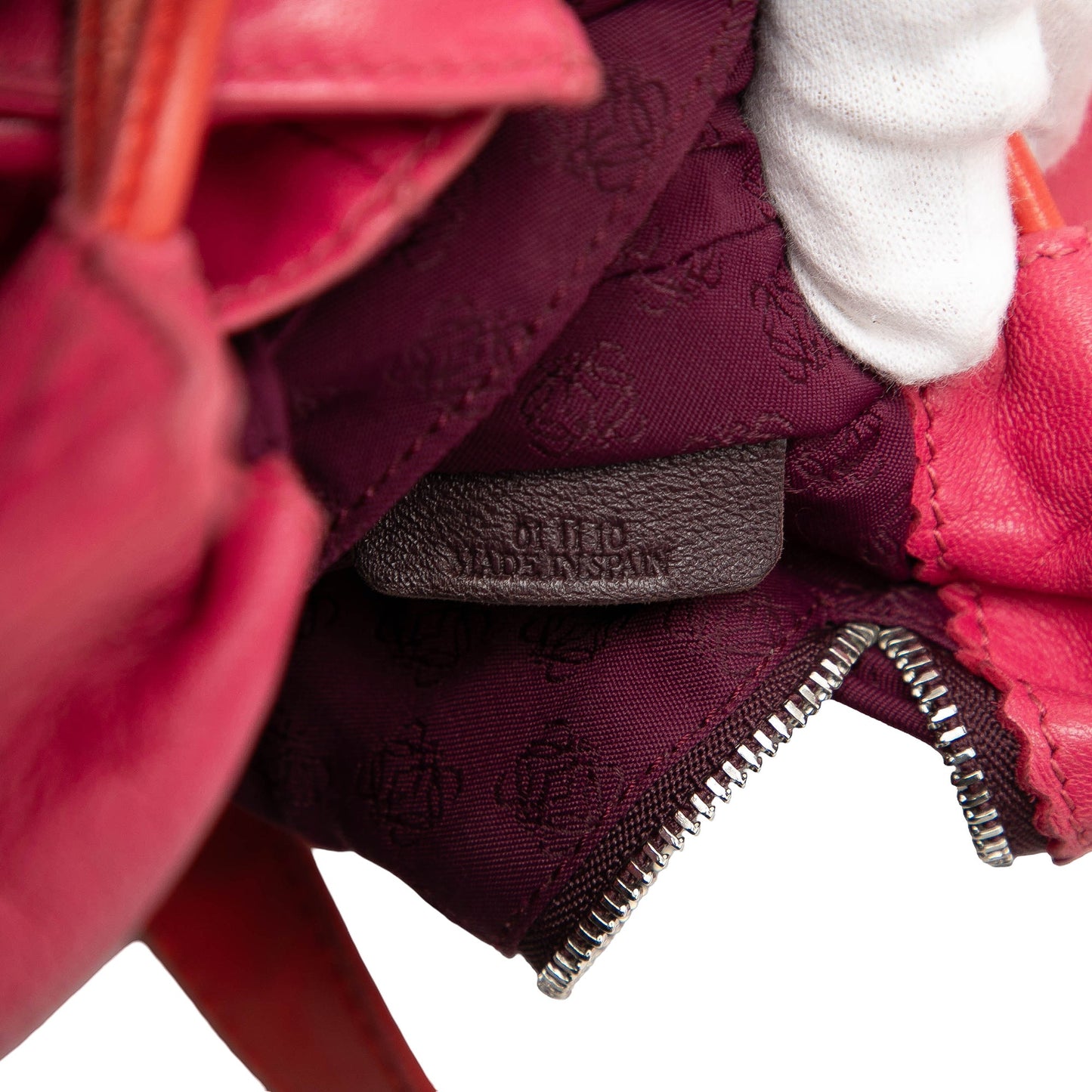 LOEWE Bicolor Nappa Flamenco Tassel 30 Crossbody