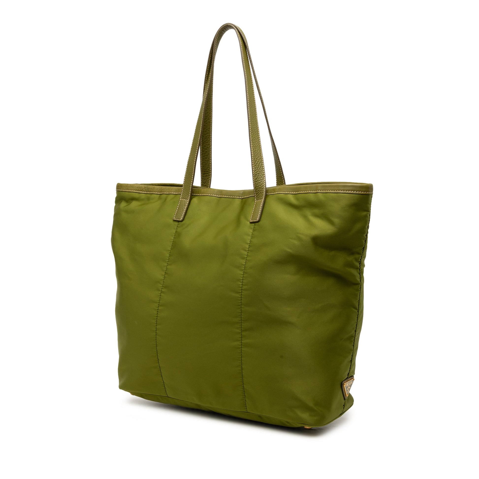 Prada Tessuto Canapa Logo Tote