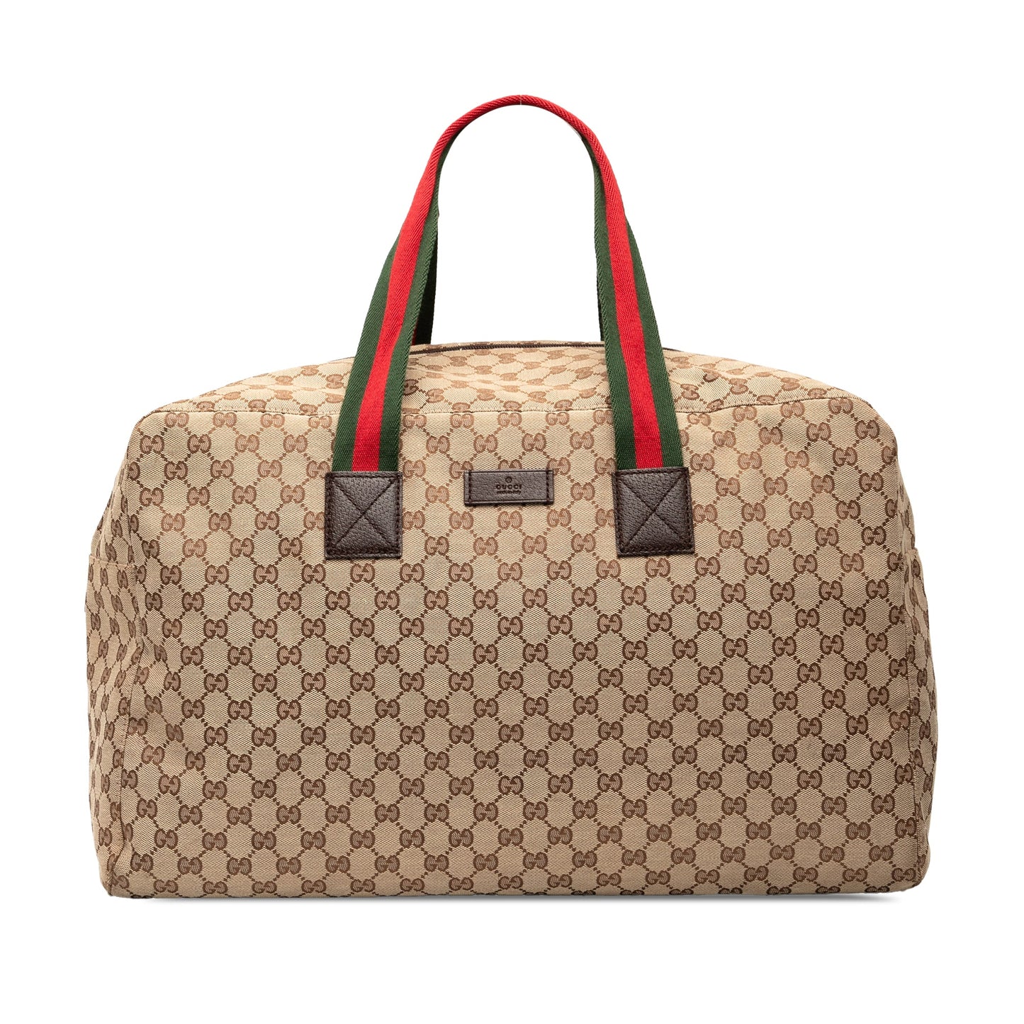 Gucci GG Canvas Web Travel Bag
