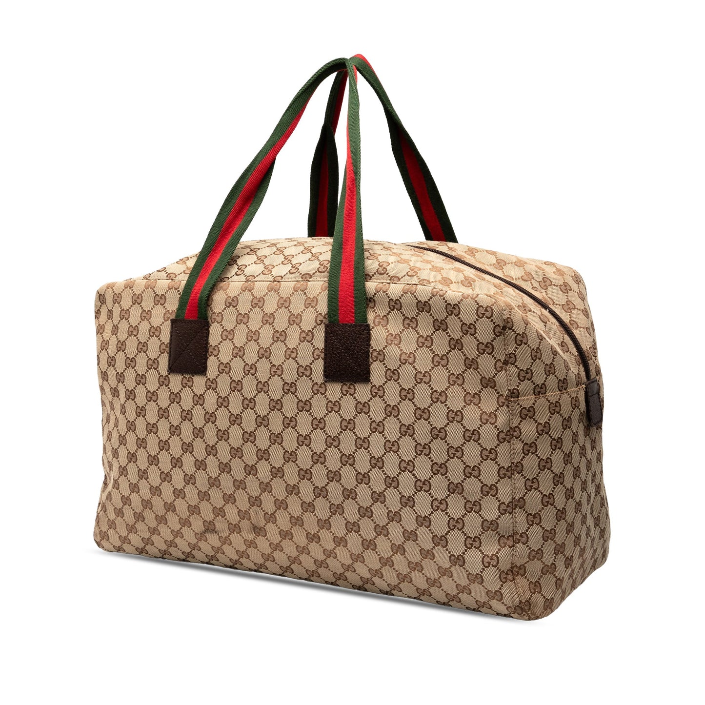 Gucci GG Canvas Web Travel Bag