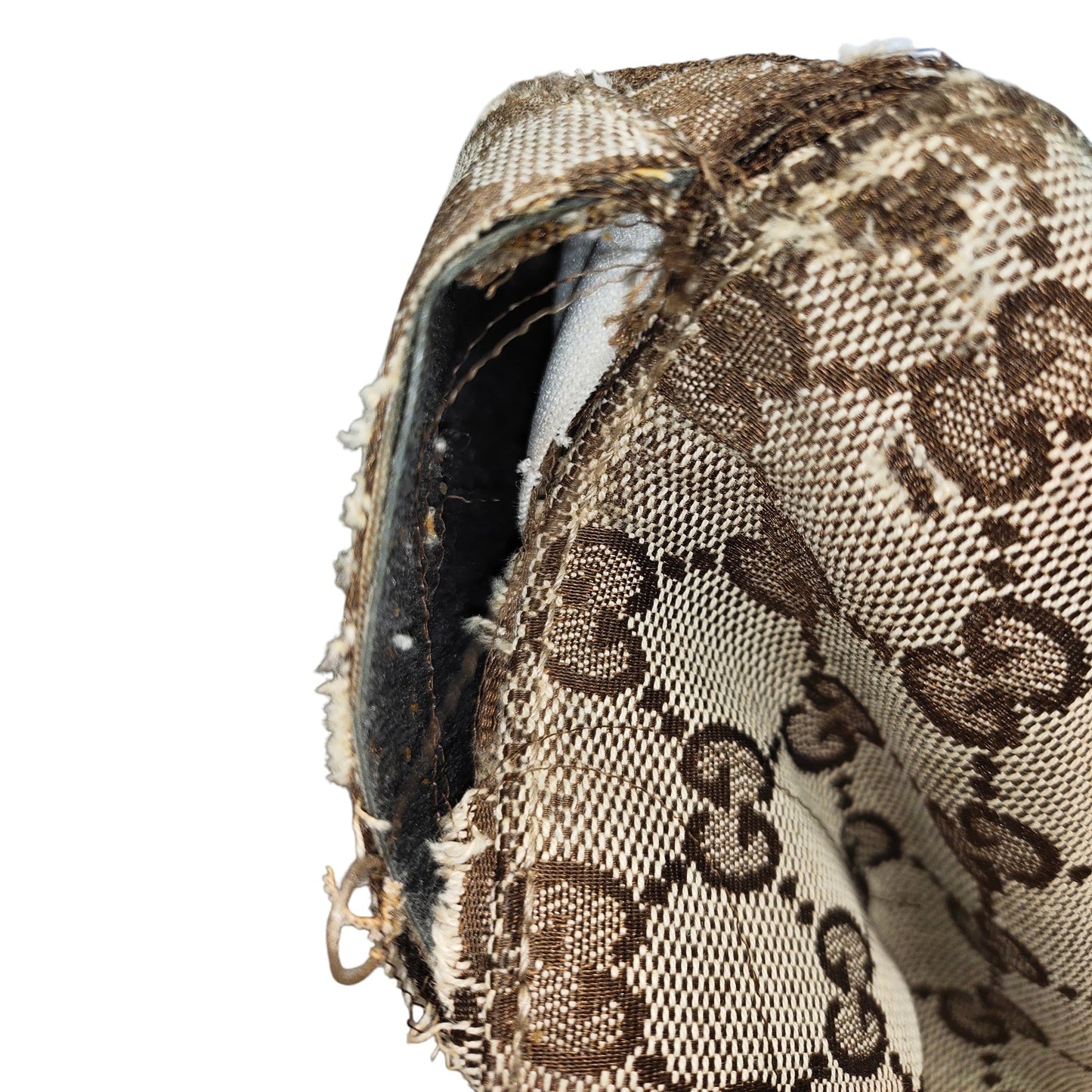 Gucci GG Canvas Web Travel Bag