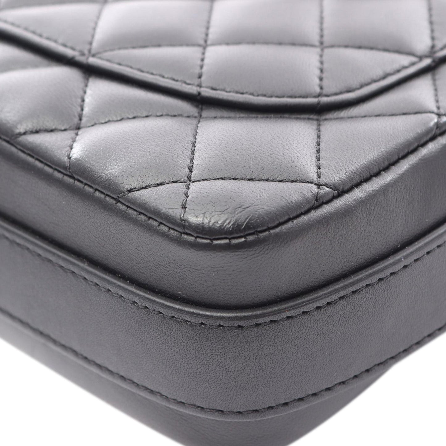 Chanel Quilted Calfskin Bolero de Chanel Flap