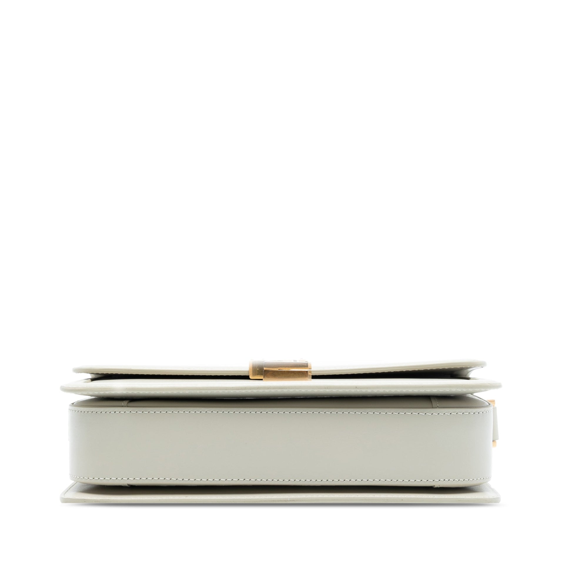 Saint Laurent Medium Smooth Calfskin Solferino Satchel In Box