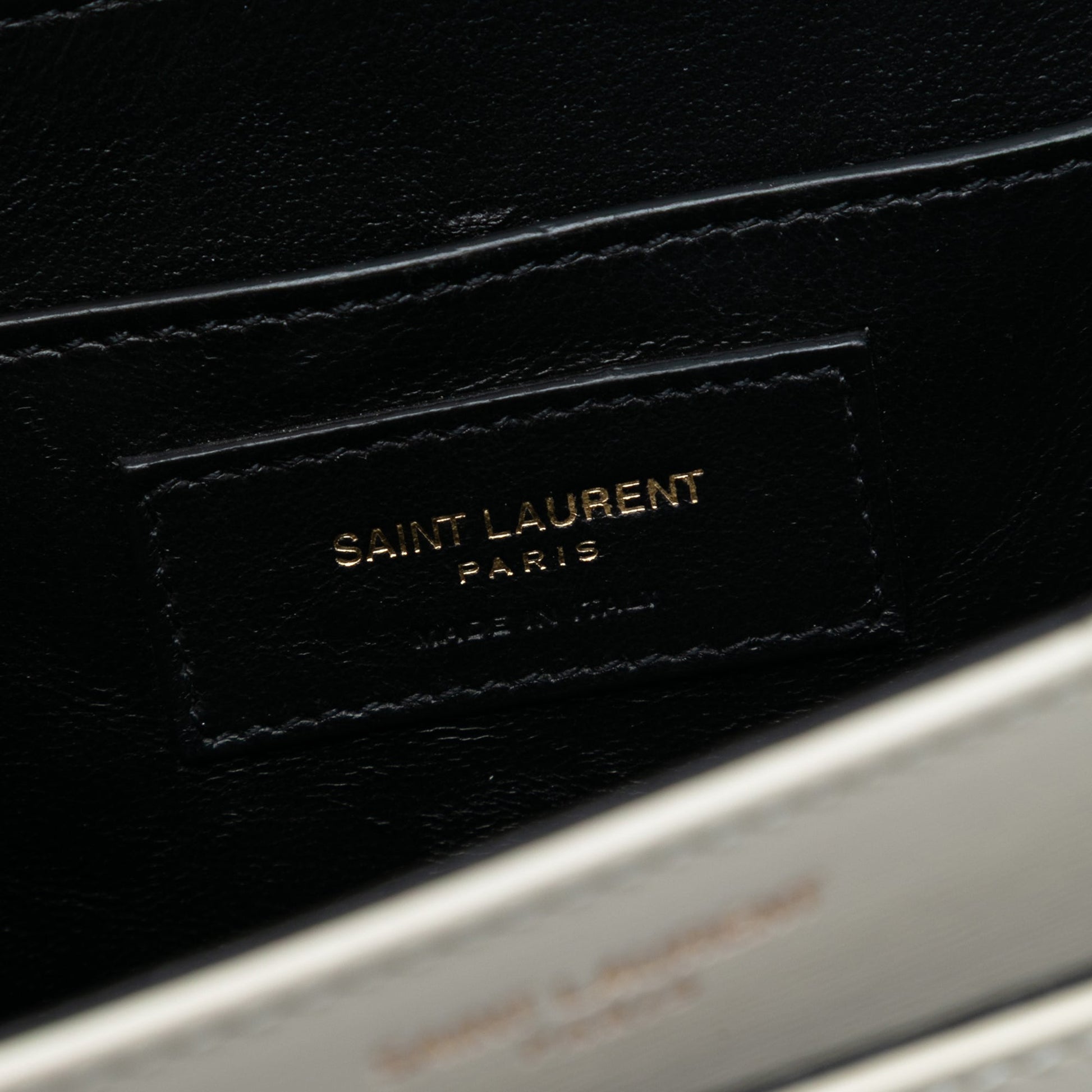 Saint Laurent Medium Smooth Calfskin Solferino Satchel In Box