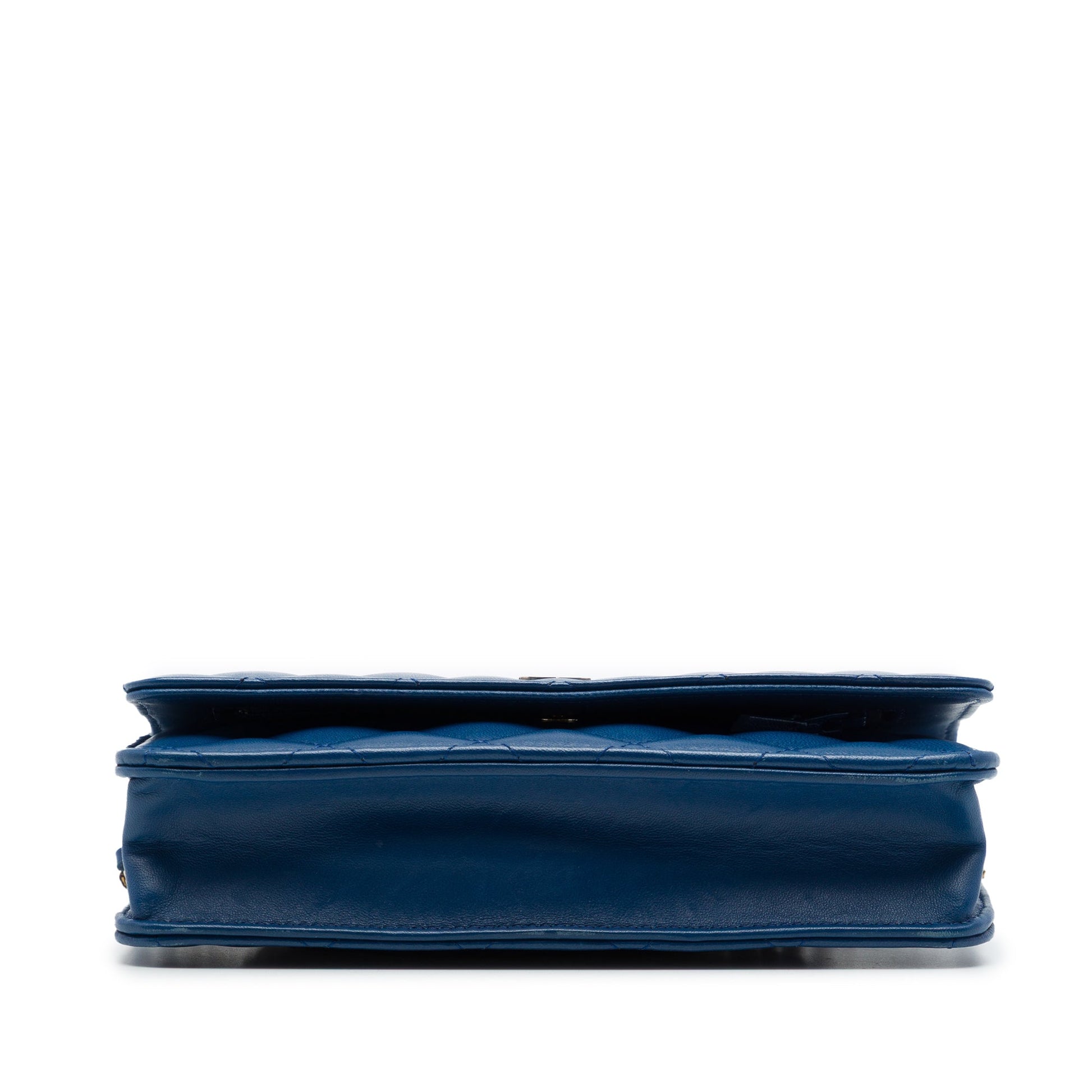 Chanel CC Quilted Lambskin Wallet On Chain