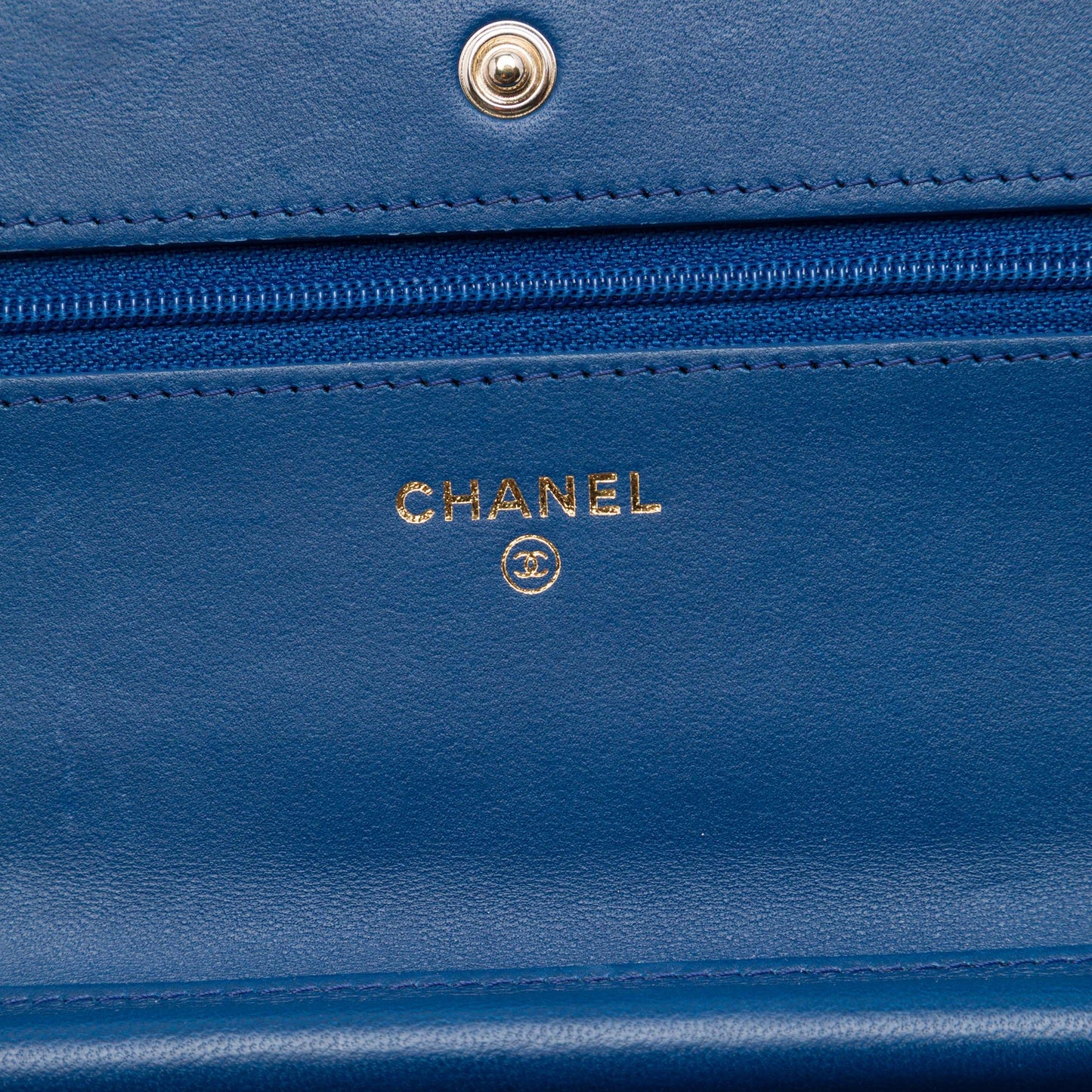 Chanel CC Quilted Lambskin Wallet On Chain
