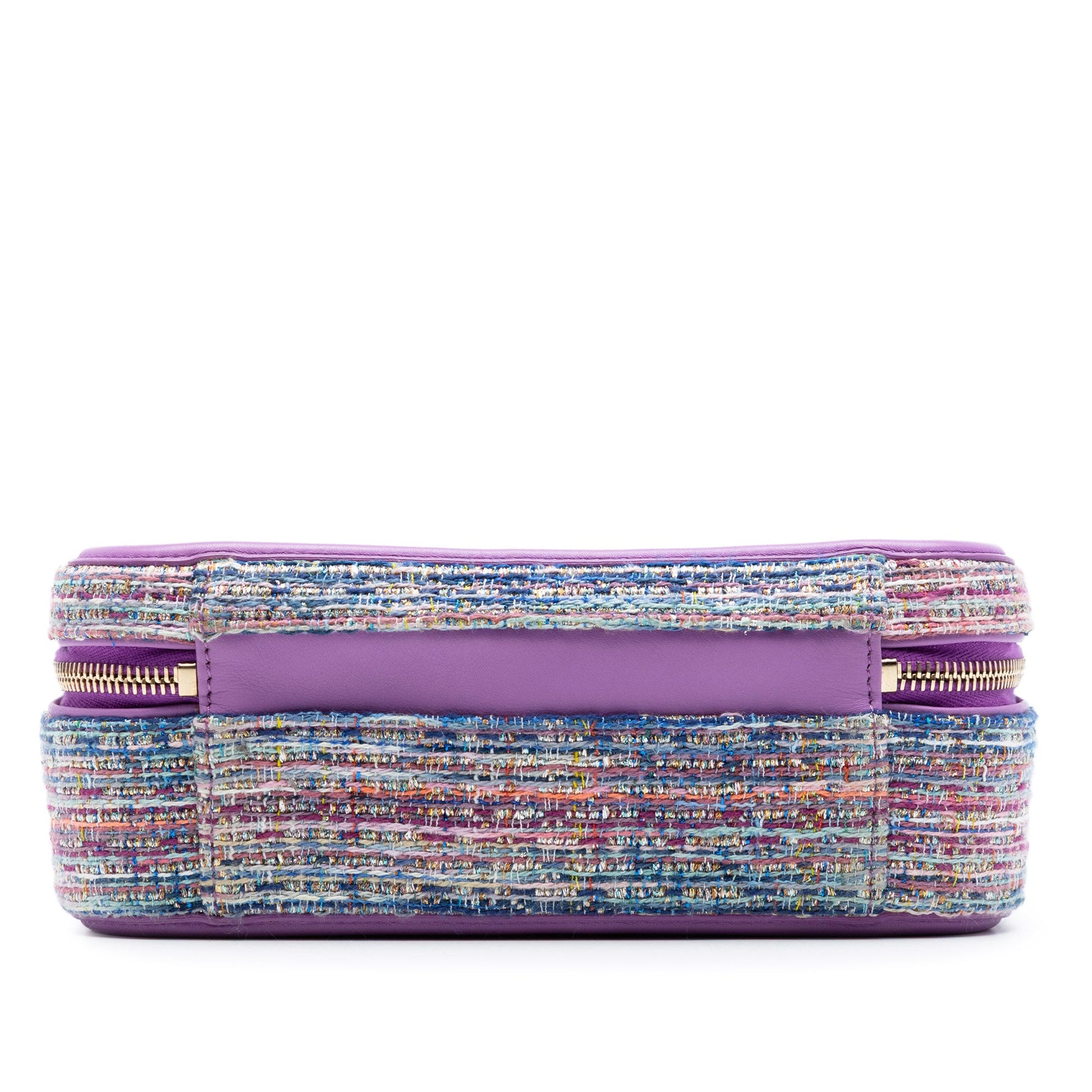Small Tweed CC Filigree Vanity Case