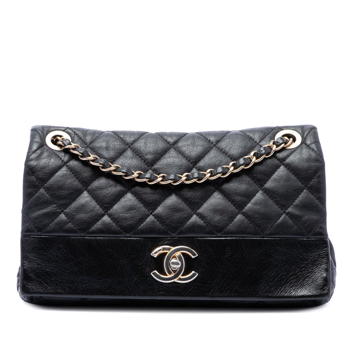 Chanel Medium Quilted Calfskin Soft Elegance Flap