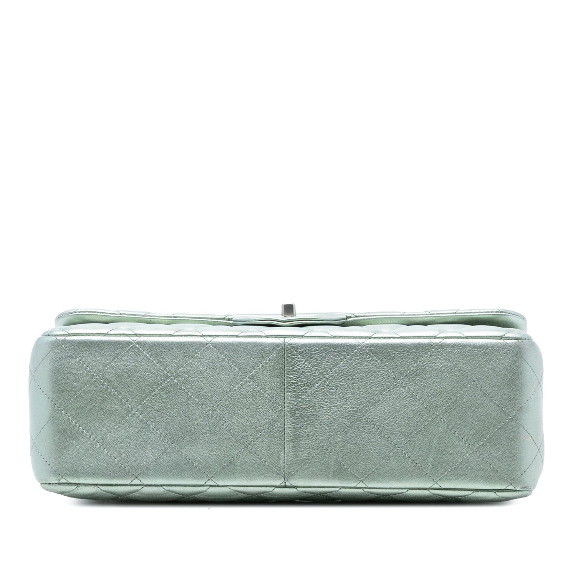 Chanel Jumbo Classic Metallic Lambskin Double Flap