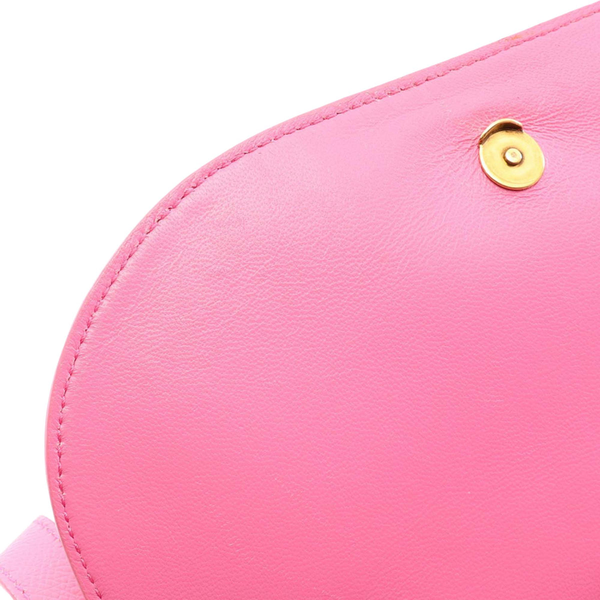 Balenciaga Grained Calfskin Logo Ville Day Crossbody XS — Pink