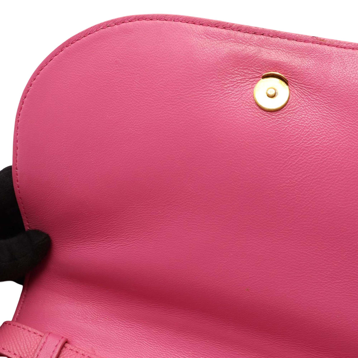 Balenciaga Grained Calfskin Logo Ville Day Crossbody XS — Pink