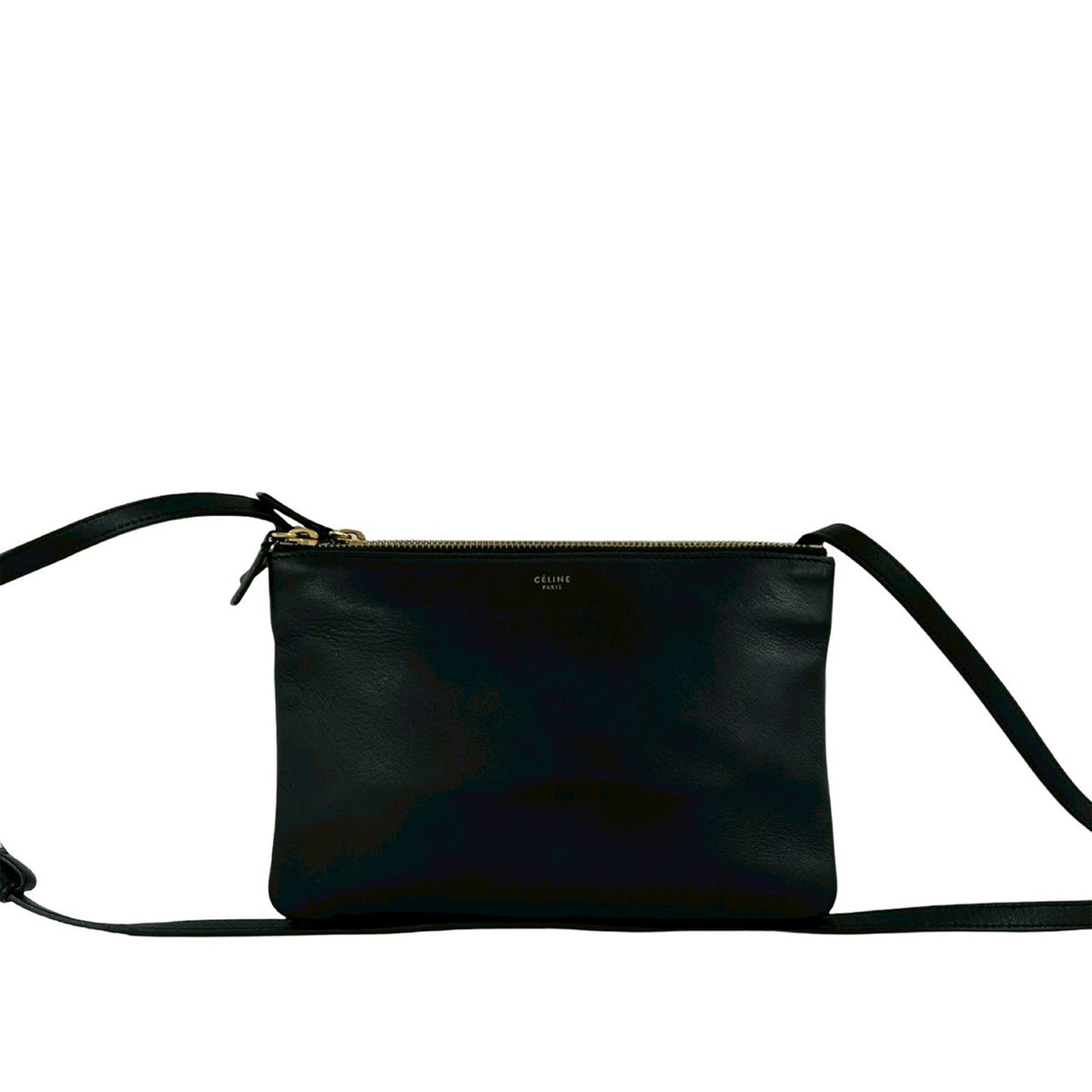 Celine Small Lambskin Trio Crossbody