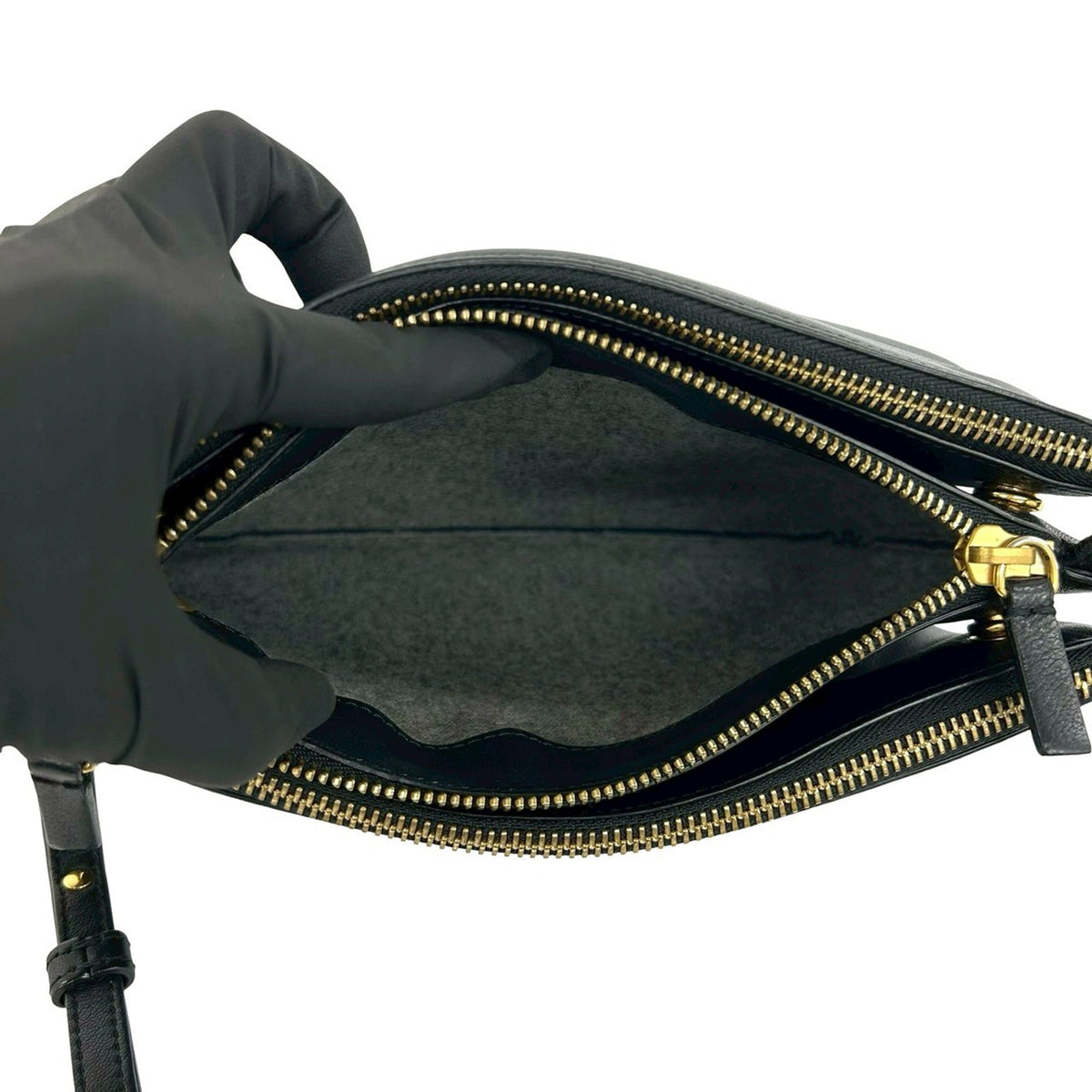Celine Small Lambskin Trio Crossbody