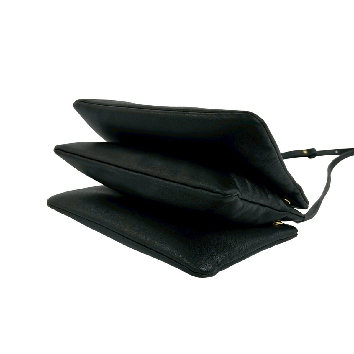 Celine Small Lambskin Trio Crossbody