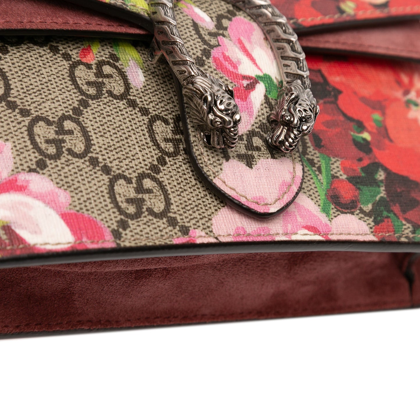 Gucci Mini GG Supreme Blooms Dionysus Crossbody
