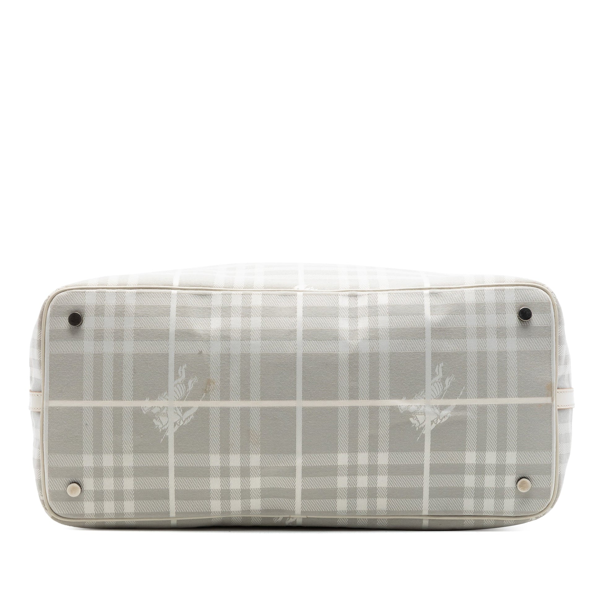 Burberry Haymarket Check Canvas Tote