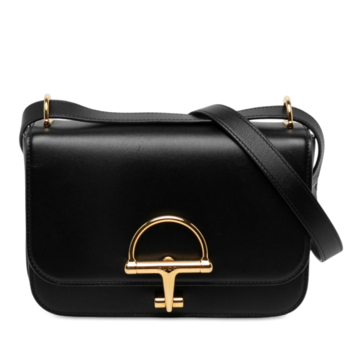 Gucci Small Calfskin Siena Crossbody — Black