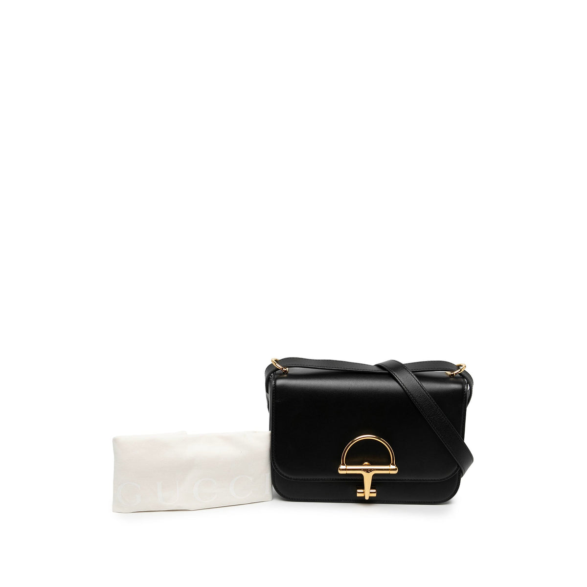 Gucci Small Calfskin Siena Crossbody — Black