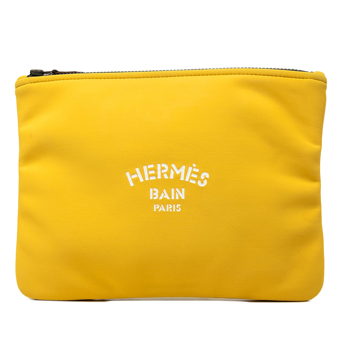 Hermès Medium Neoprene Neobain Case — Yellow