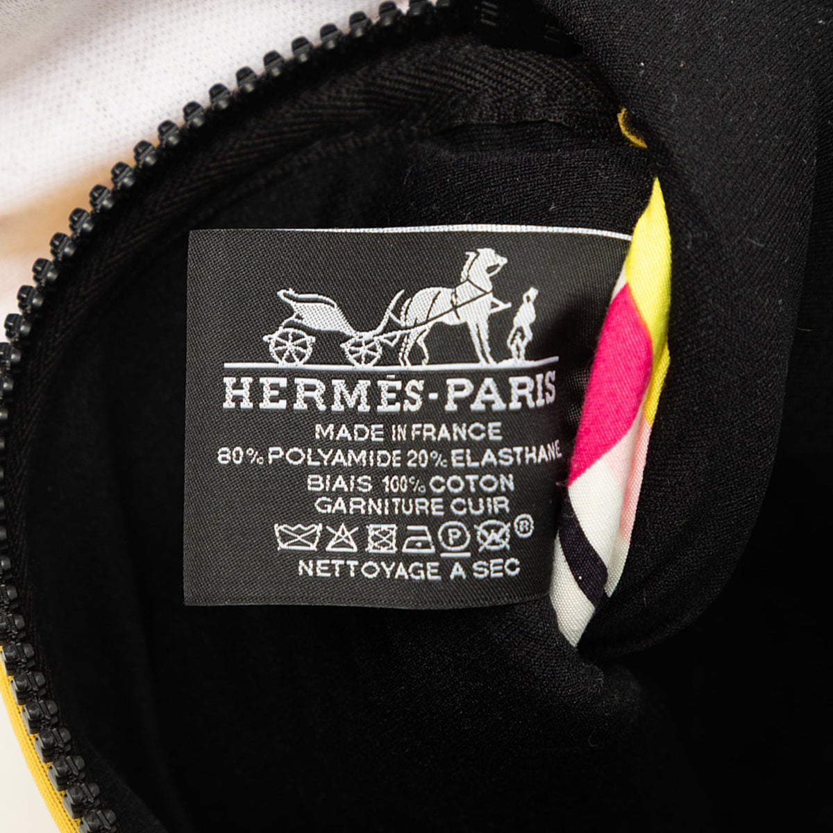Hermès Medium Neoprene Neobain Case — Yellow