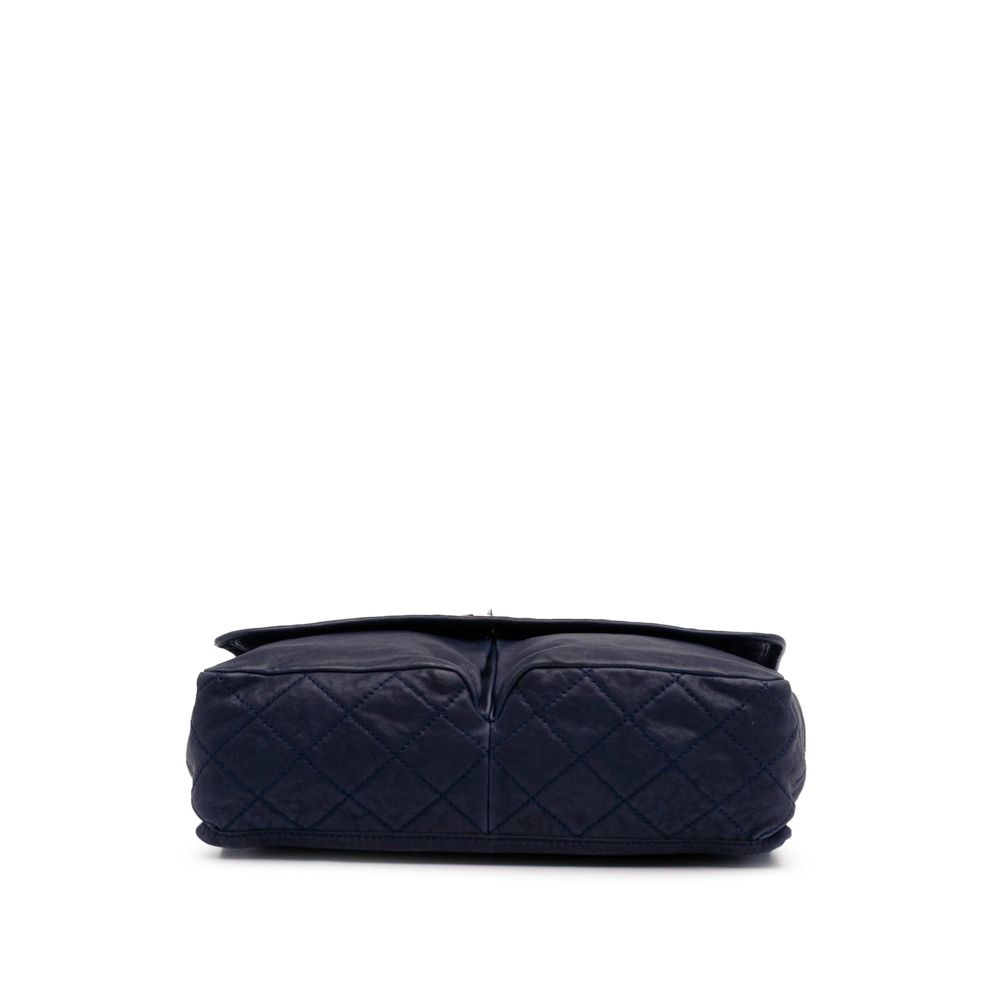 Chanel Large Quilted Calfskin Natural Beauty Split Pocket Flap