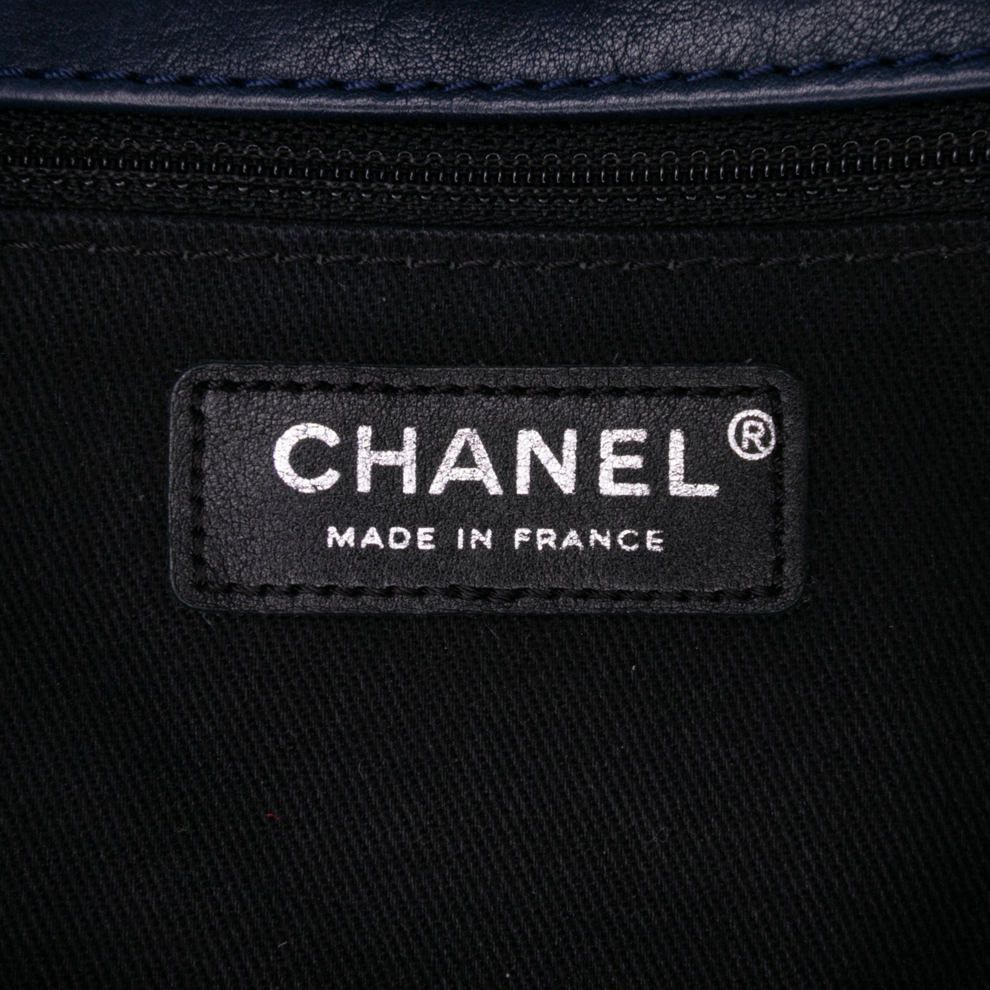 Chanel Large Quilted Calfskin Natural Beauty Split Pocket Flap