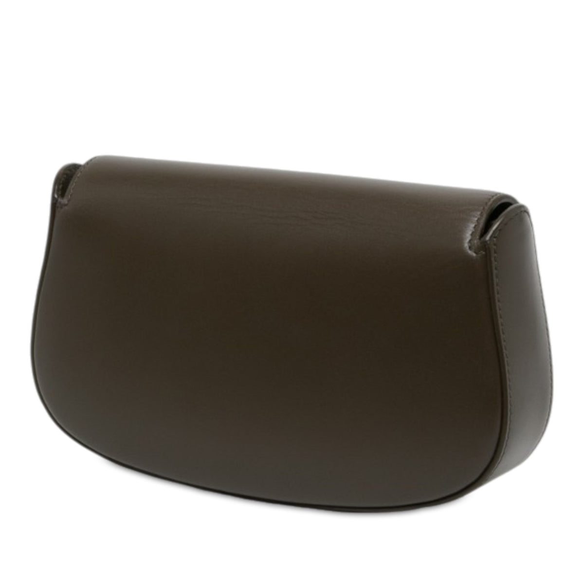 Saint Laurent Mini Calfskin Monogram Voltaire Shoulder Bag — Brown
