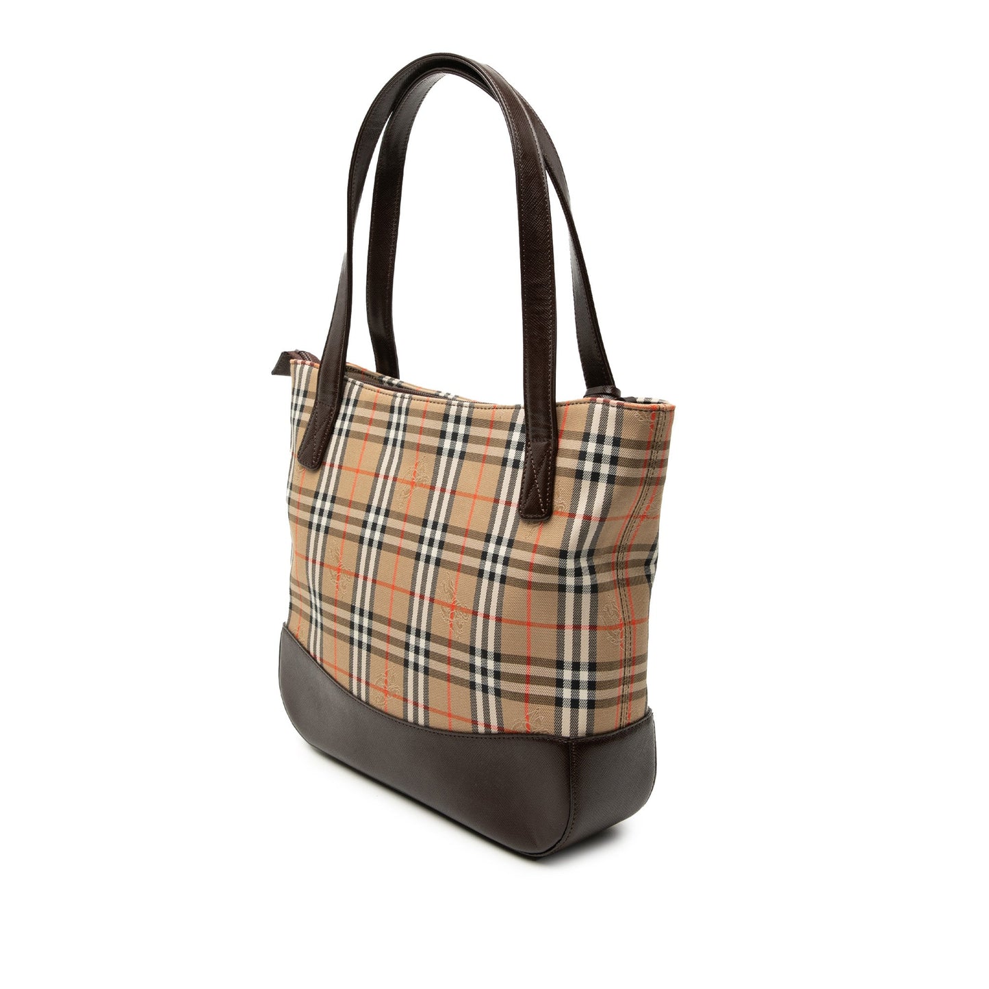 Burberry Haymarket Check Canvas Tote