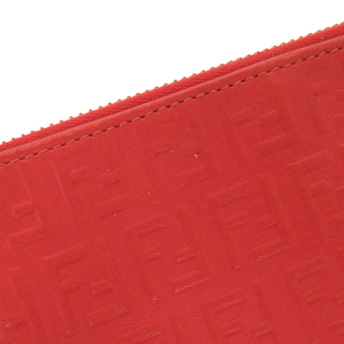 Fendi Zucchino Embossed Nappa Tassel Handbag