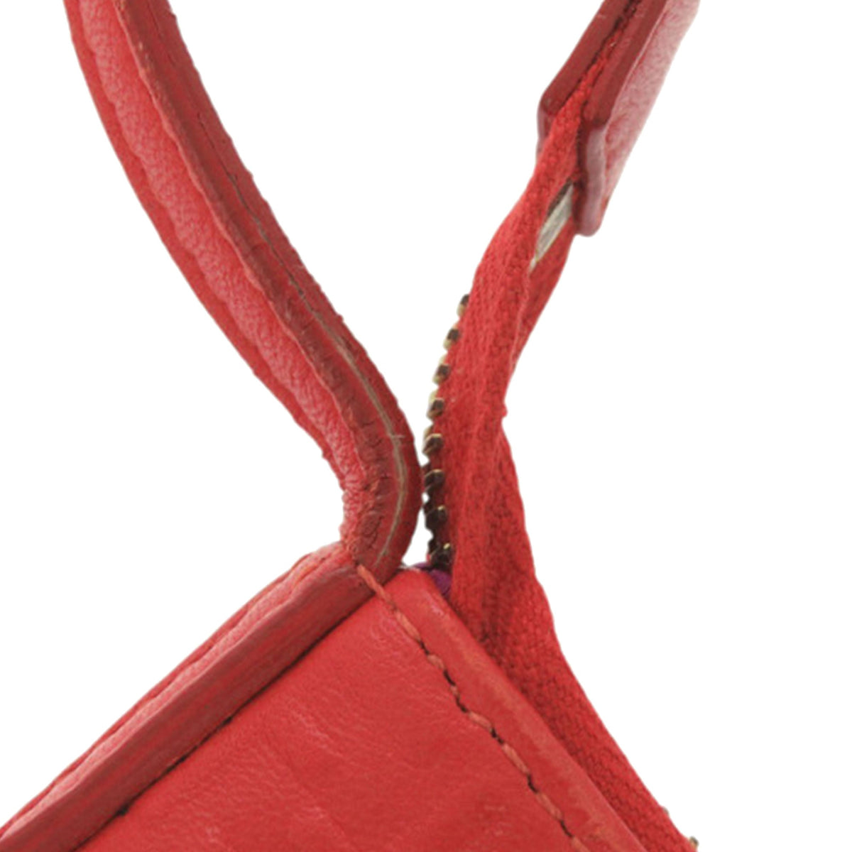 Fendi Zucchino Embossed Nappa Tassel Handbag