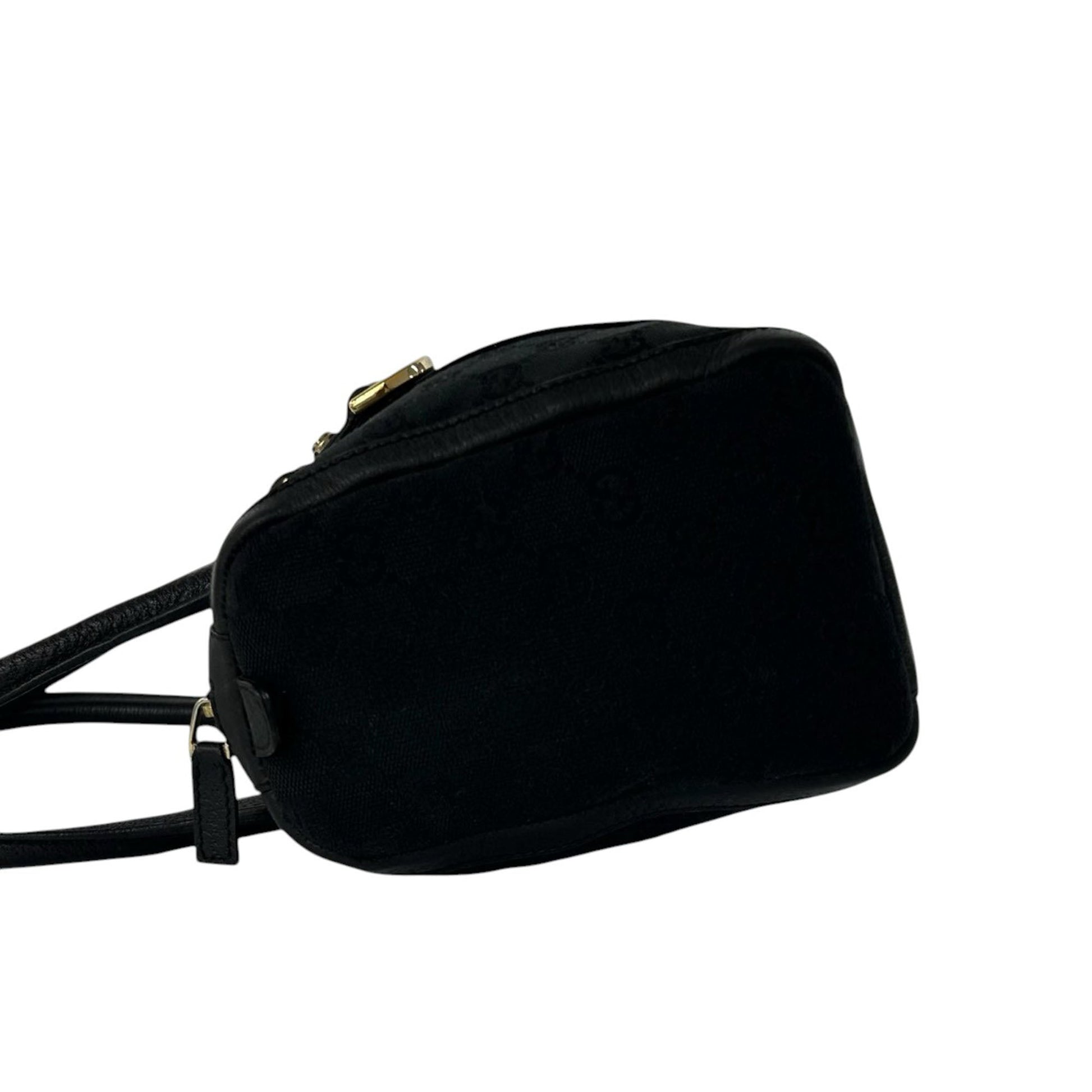 Gucci GG Canvas Abbey D Ring Boston Bag