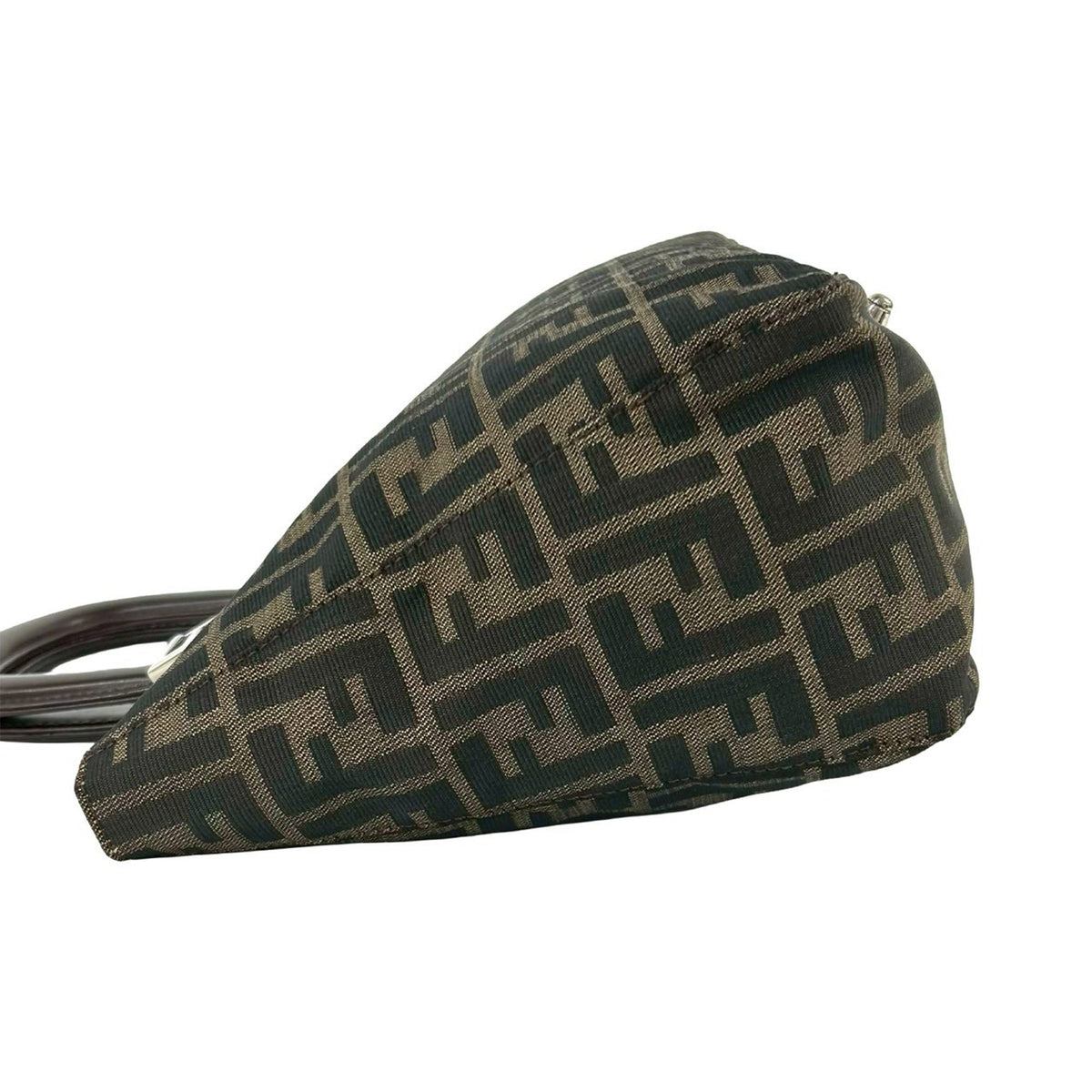Fendi Small Zucca Canvas Twins Tote