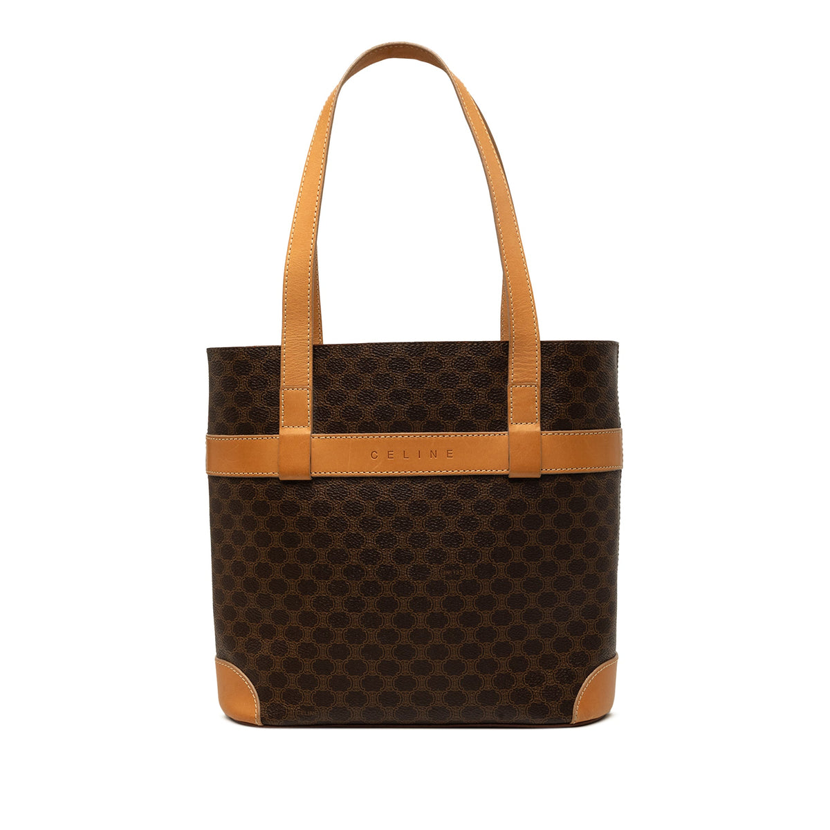 Celine Macadam Coated Canvas Tote