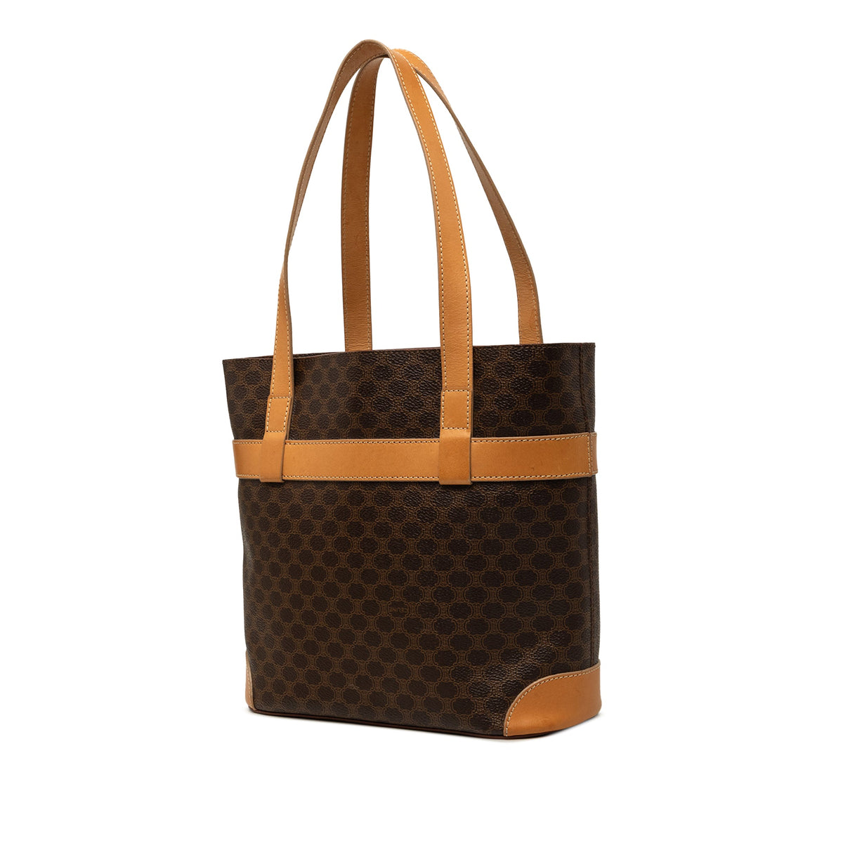 Celine Macadam Coated Canvas Tote