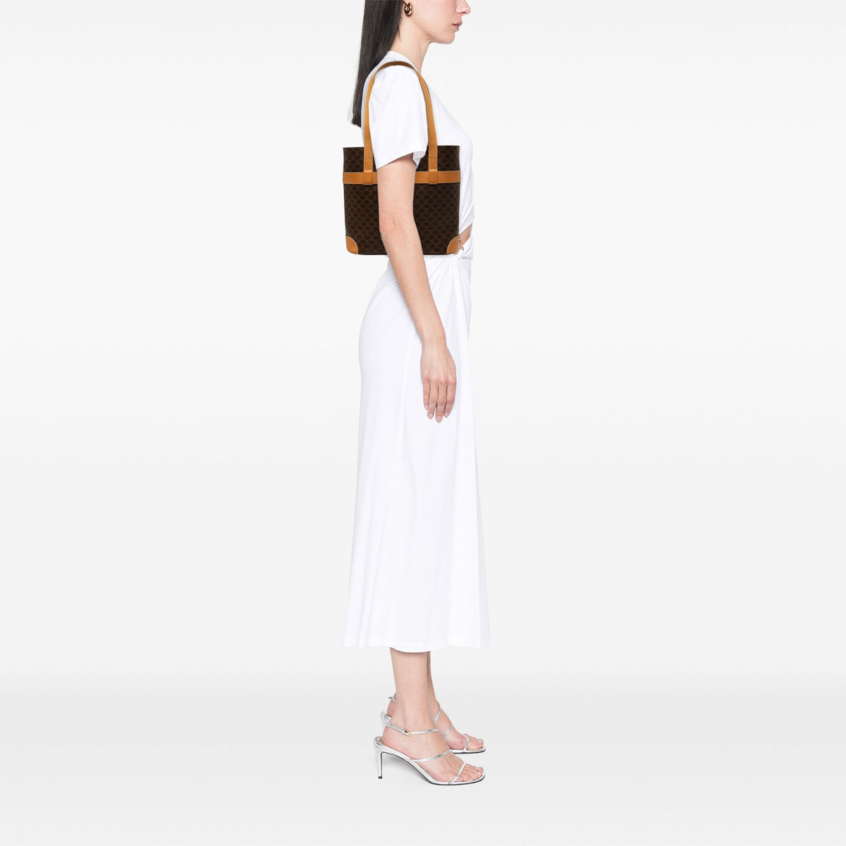 Celine Macadam Coated Canvas Tote